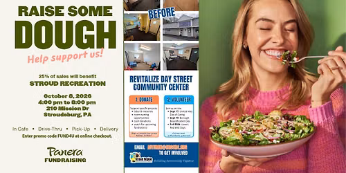 Revitalize Day Street Community Center - Panera Fundraiser