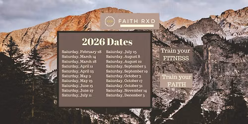 Faith + Fitness Night