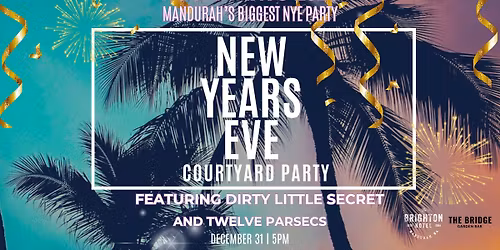 New Years Eve Courtyard Party