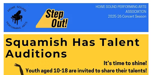 AUDITIONS for Squamish Has Talent