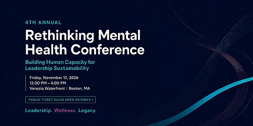 4th Annual Rethinking Mental Health Conference