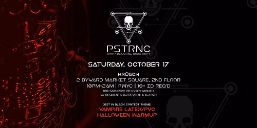 Goth \/ Industrial Dance Party | PSTRNC