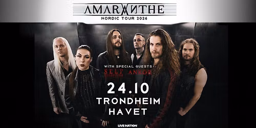 UTSOLGT \/\/ Amaranthe - Nordic Tour 2026 