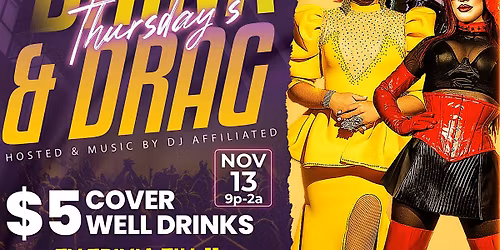 Thursday Drink & Drag