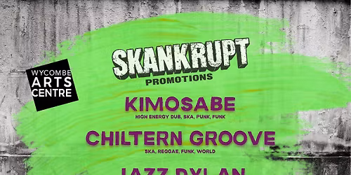 Kimosabe, Chiltern Groove and Jazz Dylan at Wycombe Arts Centre