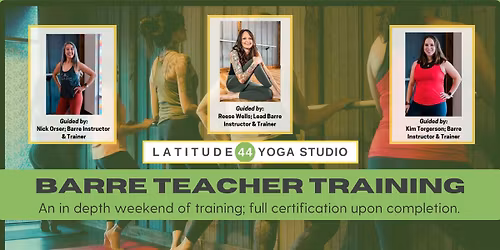 BARRE TEACHER TRAINING