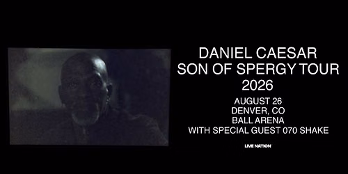 Daniel Caesar - Son Of Spergy Tour