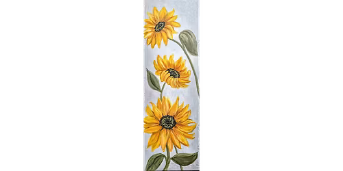 Sunflower Trio - Paint and Sip in Boston | Classpop!\u2122