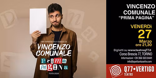 Vincenzo Comunale "Prima Pagina"