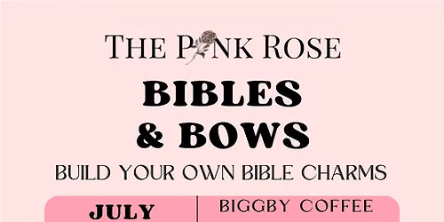 Bible and Bows at Biggby Coffee