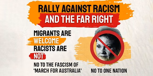 Rally against racism and the far right