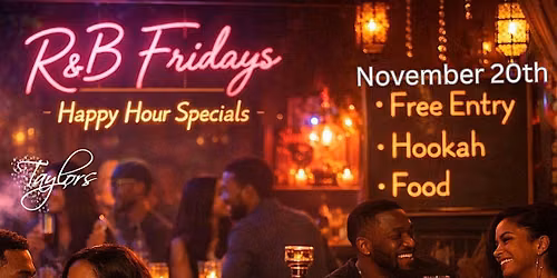 R&B and Paint Night at Taylor's of Houston