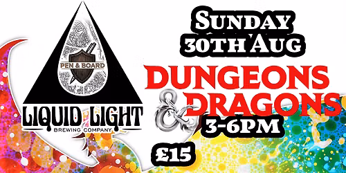 Dungeons and Dragons @ Liquid Light Brewery Taproom - Nottingham