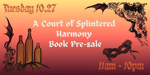 A Court of Splintered Harmony Book Presale