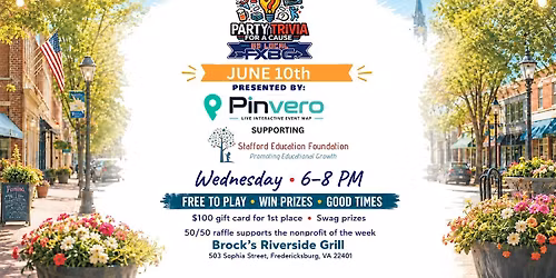 FREE Party Trivia Night supporting Stafford Education Foundation