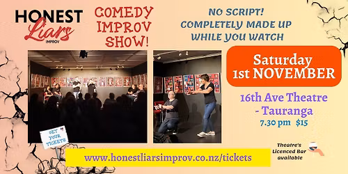 Comedy Improv with The Honest Liars