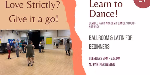 Beginners Ballroom & Latin Dance Class