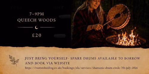 Shamanic Drumming in the Woods 