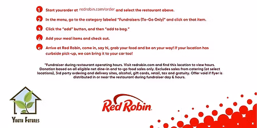 Red Robin gives back: dine for Youth Futures