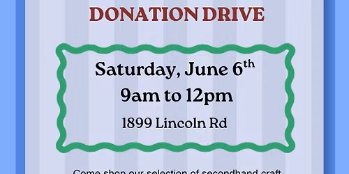 Pop Up Shop Garage Sale