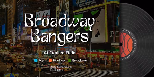 Broadway Bangers Silent Disco at Jubilee Field