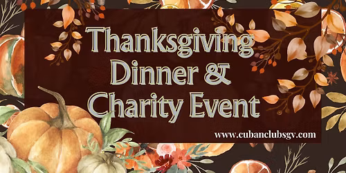 Thanksgiving Dinner & Charity Event