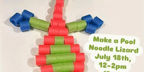Make a Pool Noodle Lizard