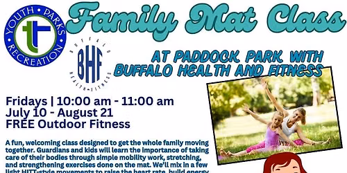Family Mat Class at Paddock Park