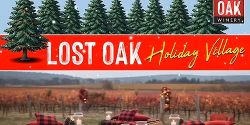 Small Business Saturday & Lost Oak Holiday Village Kick Off
