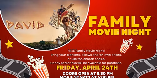 Family Movie Night at Faith Community Church