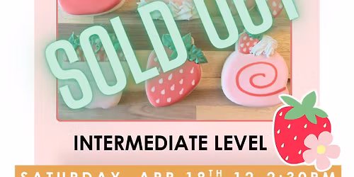 'Strawberry Market' CookieFest Cookie Decorating Class