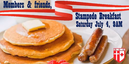 Stampede Breakfast - Members & Friends