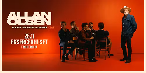 Allan Olsen & Det Sidste Sl\u00e6ng @ Eksercerhuset, Fredericia