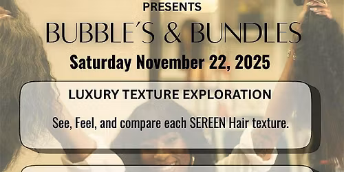 Bubbles & Bundles: A Luxury Hair Experience