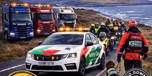 K9 Search & Rescue Motorcycle Run - Co Down Marshalls