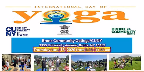 2026 CUNY International Yoga Day with India Consulate General