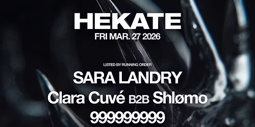 Clara Cuve at Exchange - LA