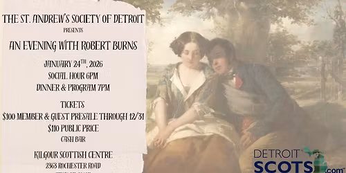 An Evening with Robert Burns 