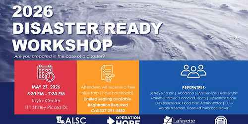 Disaster Ready Workshop