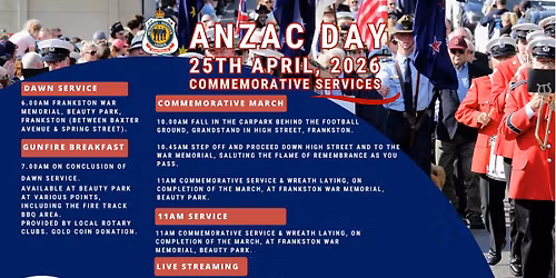 ANZAC Day 2026