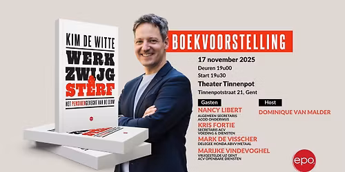 Boekvoorstelling: 'Werk, zwijg & sterf'