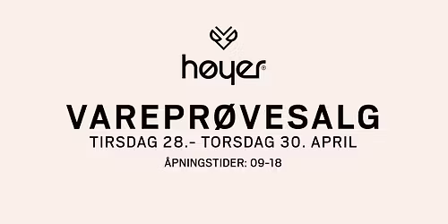 H\u00f8yer Varepr\u00f8vesalg