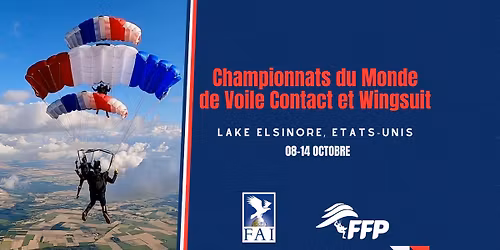 Championnats du Monde de Voile Contact et Wingsuit