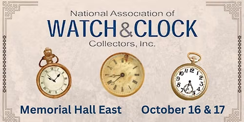 Mid-Eastern Regional Watch and Clock Collectors Event