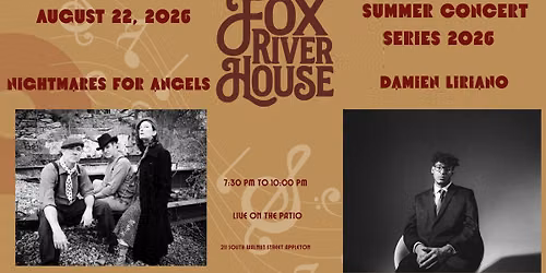 Nightmare For Angels and Damien Liriano at Fox River House