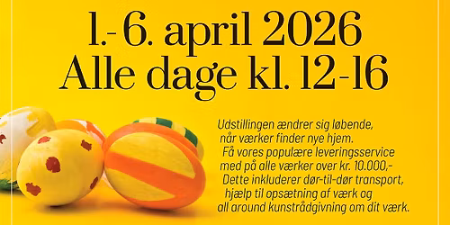 Kunst i P\u00e5sken - Galleri Nijenkamp i Odense