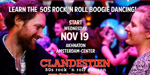 Start 50s rock 'n roll boogie swing dancing