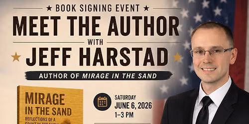 Meet Author Jeff Harstad | Book Signing at Barnes & Noble | Sioux City, IA