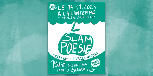 Sc\u00e8ne slam et po\u00e9sie