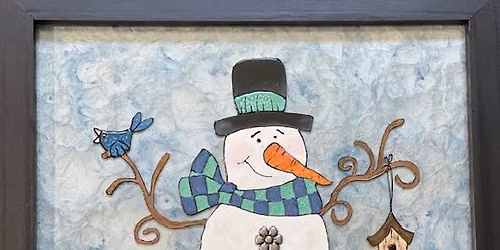 GLASS PAINTING CLASS: \u201cCHRISTMAS IN JULY\u201d w\/Becky Bigelow & Bob Stevens